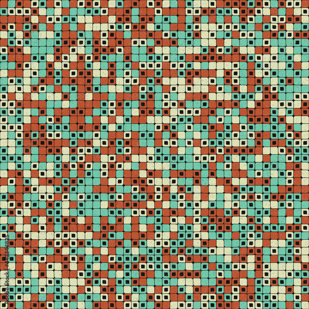 custom made wallpaper toronto digitalAbstract Geometric Pattern generative computational art illustration