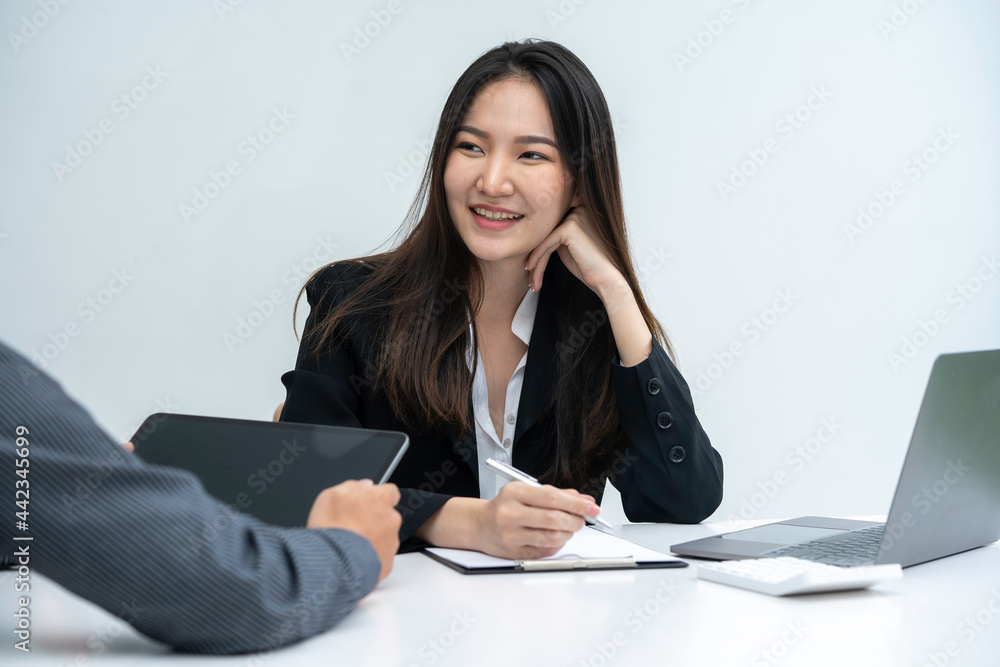 colleague team a group of young businessmen in suits working together in a creative office colleague team a group of young businessmen in suits working together in a creative office