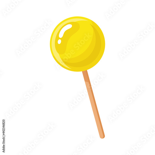 yellow sweet candy