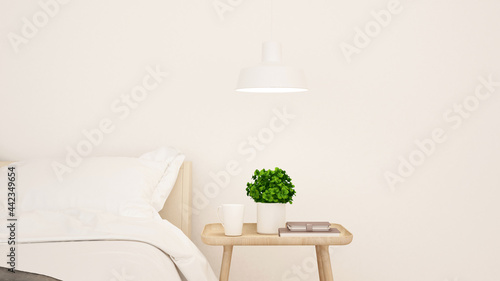 bedroom design for property development - 3D Rendering