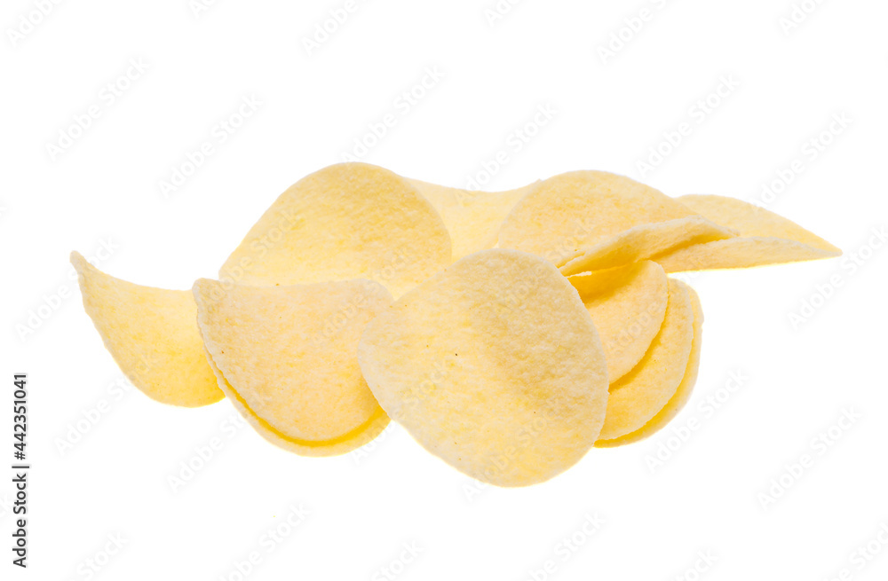 potato chips isolated potato chips isolated