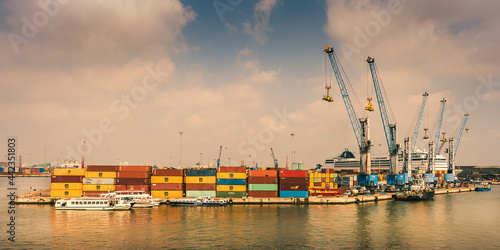 goods at Marghera Harbour photo