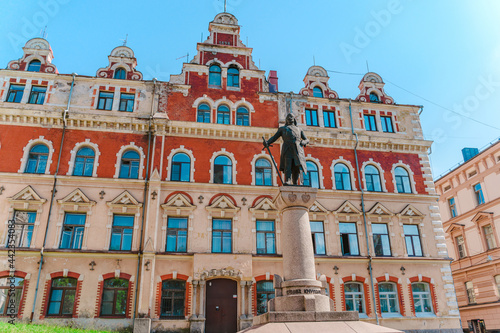 Photos Beautiful view of the Old Town Hall square in Vyborg