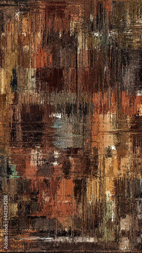 Fototapeta Naklejka Na Ścianę i Meble -  Abstract textured colorful banner, pattern, backdrop. 9:16.