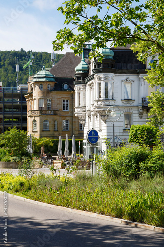 Schöne Bürgerhäuser in Albstadt-Ebingen im Zollernalbkreis photo