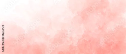 Panel kuchenny z motywem red watercolor background with clouds texture  
