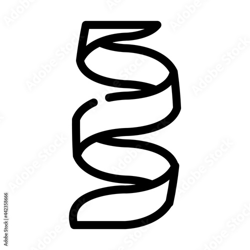 protein in nutrition line icon vector. protein in nutrition sign. isolated contour symbol black illustration