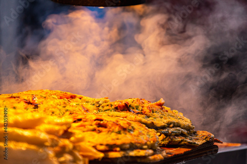 チヂミのできあがり