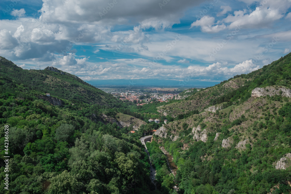 Fototapeta premium view from the mountain