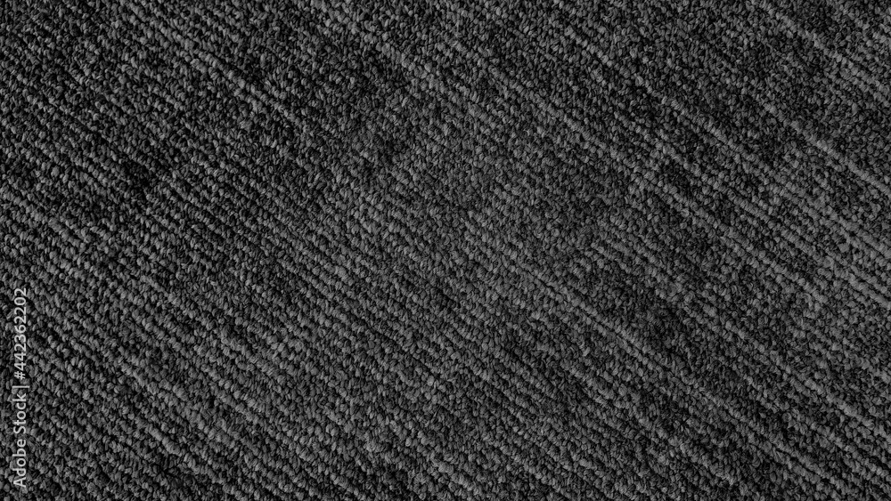 close up of monochrome of black and grey carpet texture background for interior flooring material. office carpet background. luxury polypropylene and polyester rug. close up of monochrome of black and grey carpet texture background for interior flooring material. office carpet background. luxury polypropylene and polyester rug.