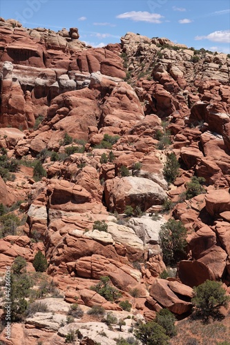 A Rock Formation in Arches National Park