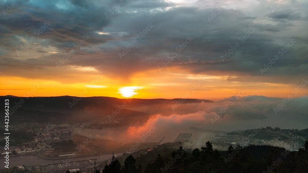 atardecer monte san roque