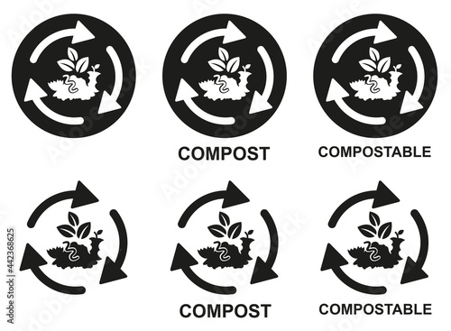 picto compost recyclage planche 2