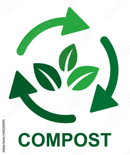 picto compost recyclage feuilles 6