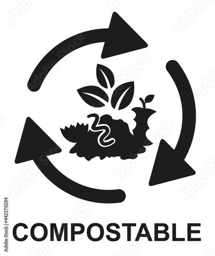 picto compost recyclage déchets 7