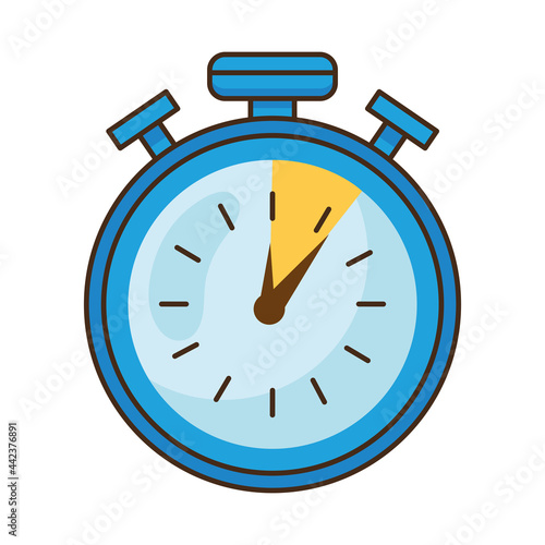 Isolated chronometer icon