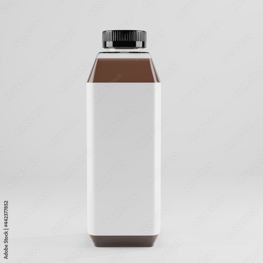 juice square clear transparent juice bottle blank label for mockup juice square clear transparent juice bottle blank label for mockup