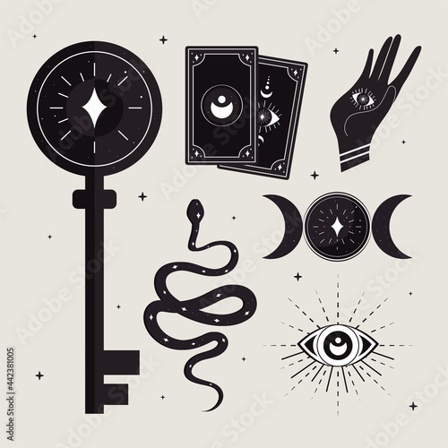 esoteric key and icon set