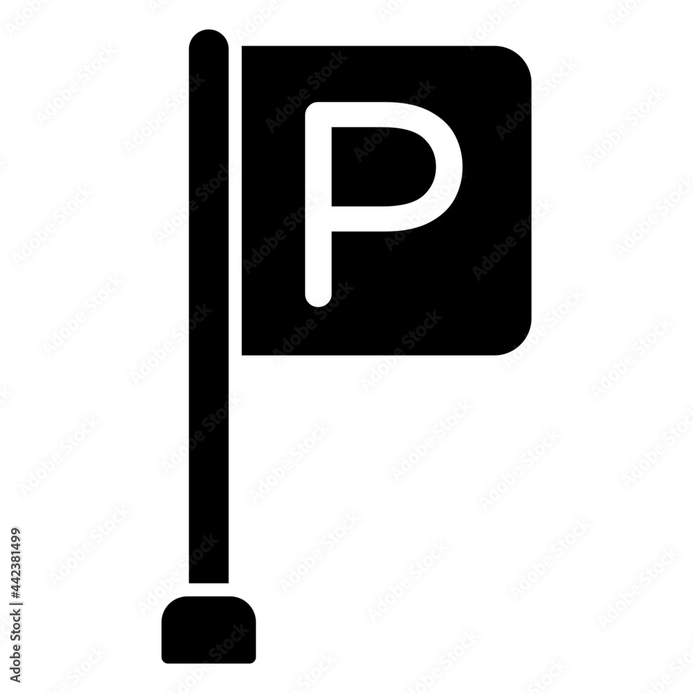 A premium download icon of stop board A premium download icon of stop board