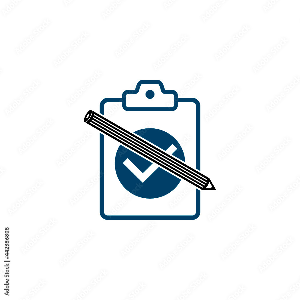 Survey icon isolated on white background Survey icon isolated on white background