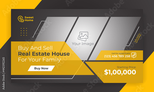 Best real estate video thumbnail. Property buy and sell thumbnail
