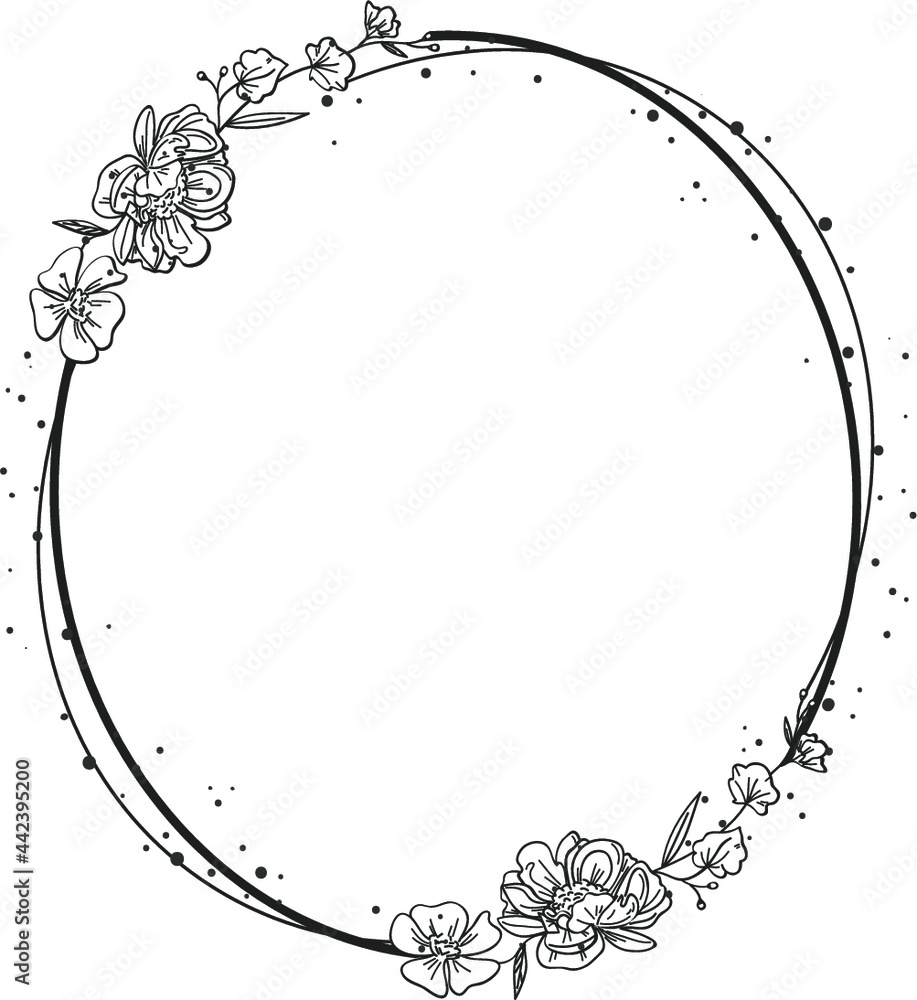 SVG Double Border, Square Bundle Border, Double Border, Rectangle, Circle Frame, Oval, Doodle