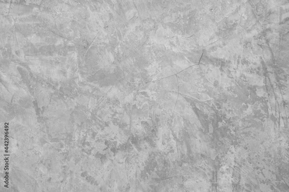 Naklejka premium Old wall texture cement dirty gray with black background abstract grey and silver color design are light with white background.