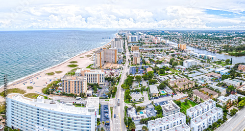 Pompano Beach, Florida with city