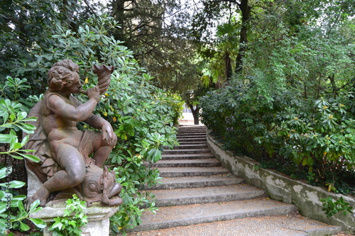 vedute della villa Comunale di Chieti, Italy