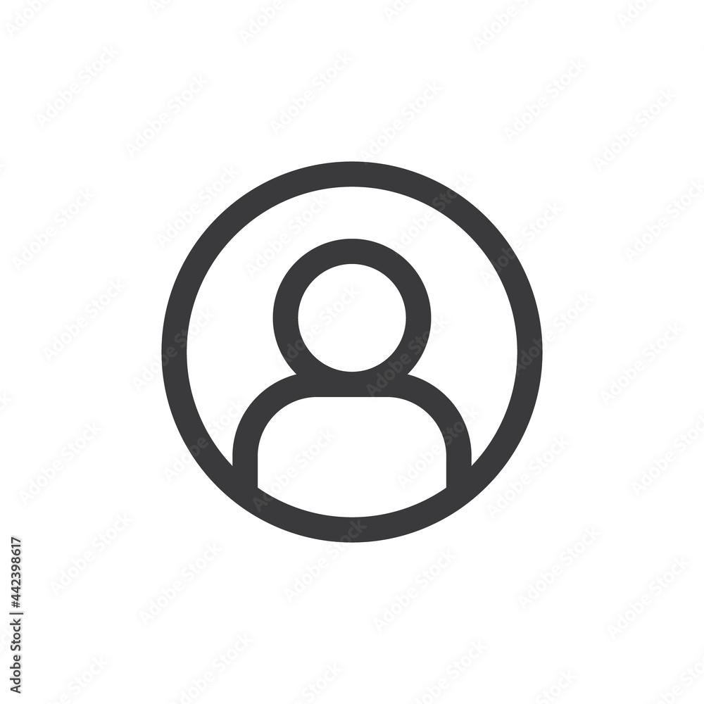 User icon. Human person symbol. Avatar log in vector sign User icon. Human person symbol. Avatar log in vector sign