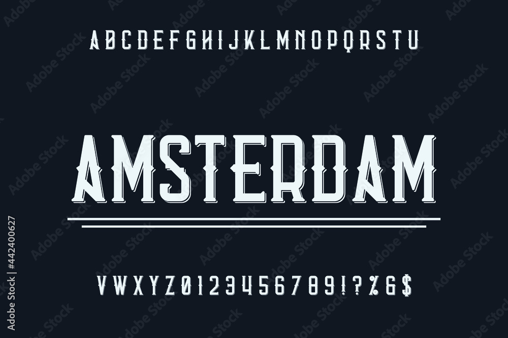 Traditional Typeface