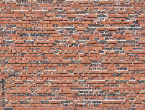 Seamless Tileable Texture of a Brick Wall