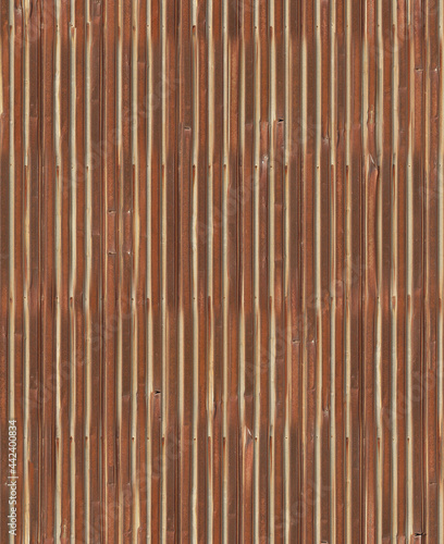 Seamless Tileable Texture of Rusted Metal Plates