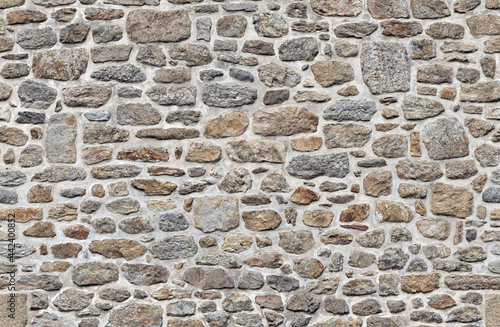 Seamless Tileable Texture of Field Stone Wall