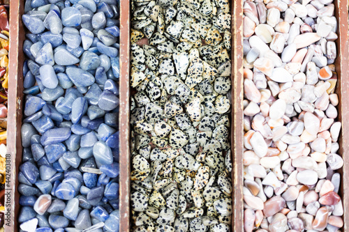 Wallpaper Mural Variety of rock, mineral, and crystals on display in rock shop Torontodigital.ca