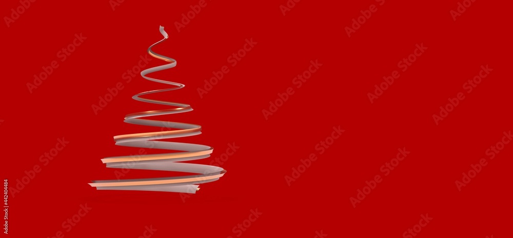 3d merry christmas card modern 3d minimal tree 3d merry christmas card modern 3d minimal tree