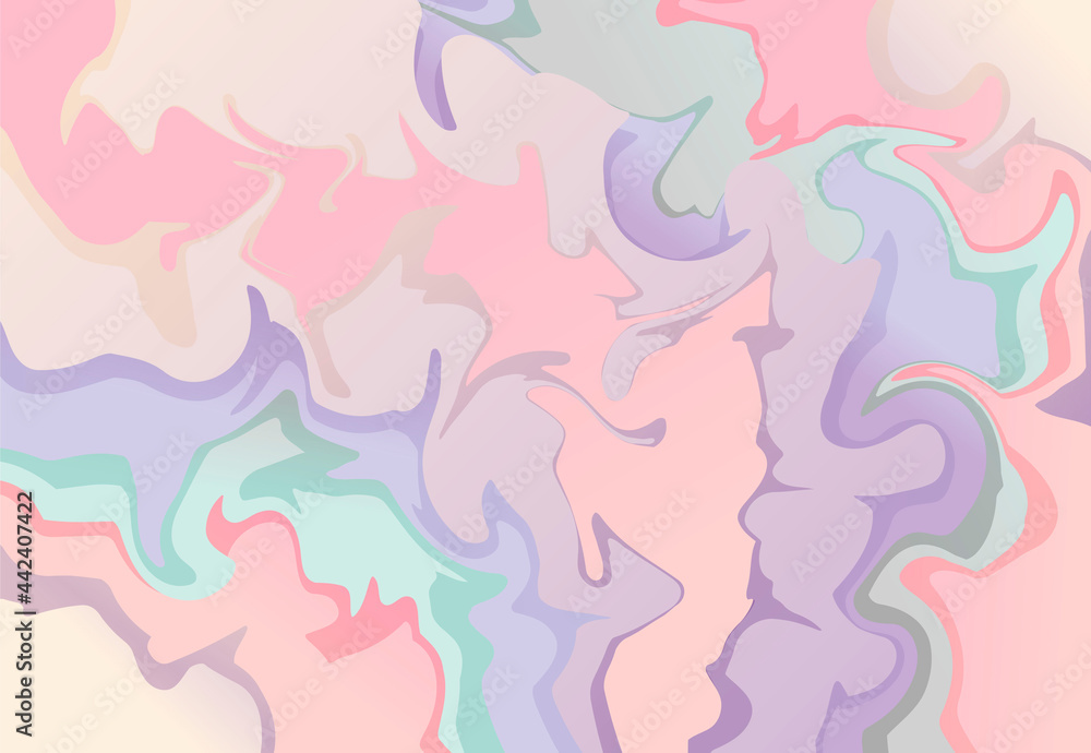 Vector horizontal background. Abstract blots and blur. Trending template or pattern with gradient waves, fancy spots and drops. Vector horizontal background. Abstract blots and blur. Trending template or pattern with gradient waves, fancy spots and drops.