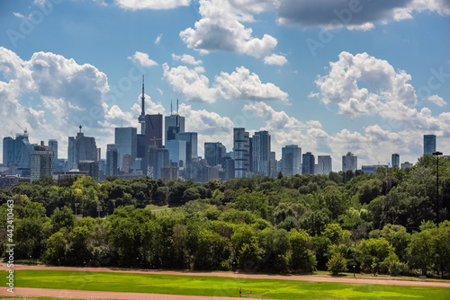 Photography The Toronto skyline from Toronto's Riverdale Park