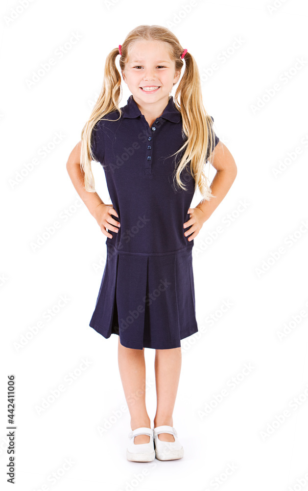 Student: Private School Student In Uniform Of Dress Jumper Student: Private School Student In Uniform Of Dress Jumper