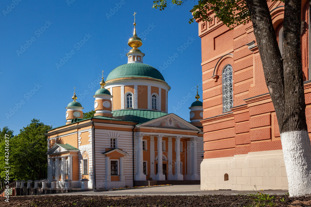Cathedral of the Intercession of the Blessed Virgin Mary in the Intercession Khotkovsky Monastery, Russia