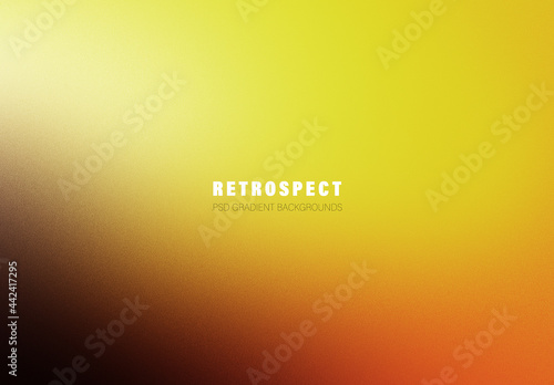 Retro Gradient Background Set