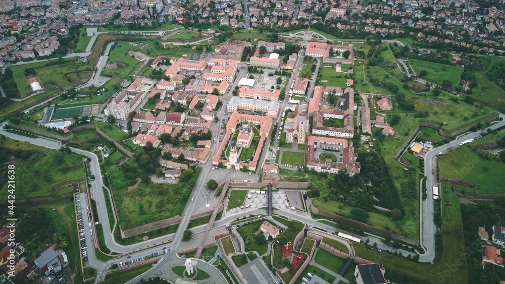 The medieval fortress of Alba Iulia - Romania