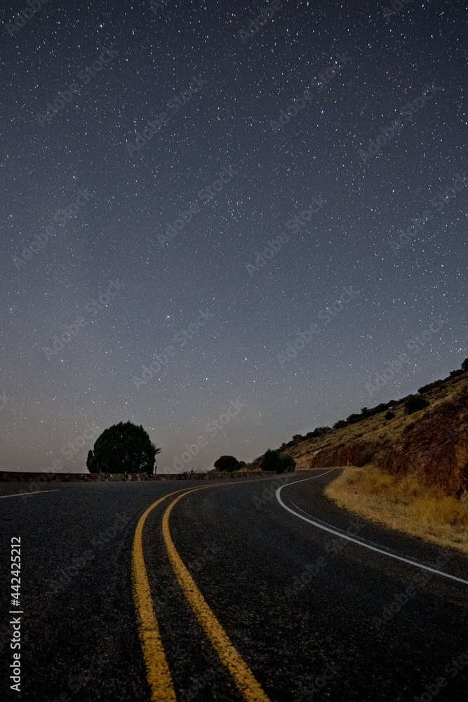 Starry road