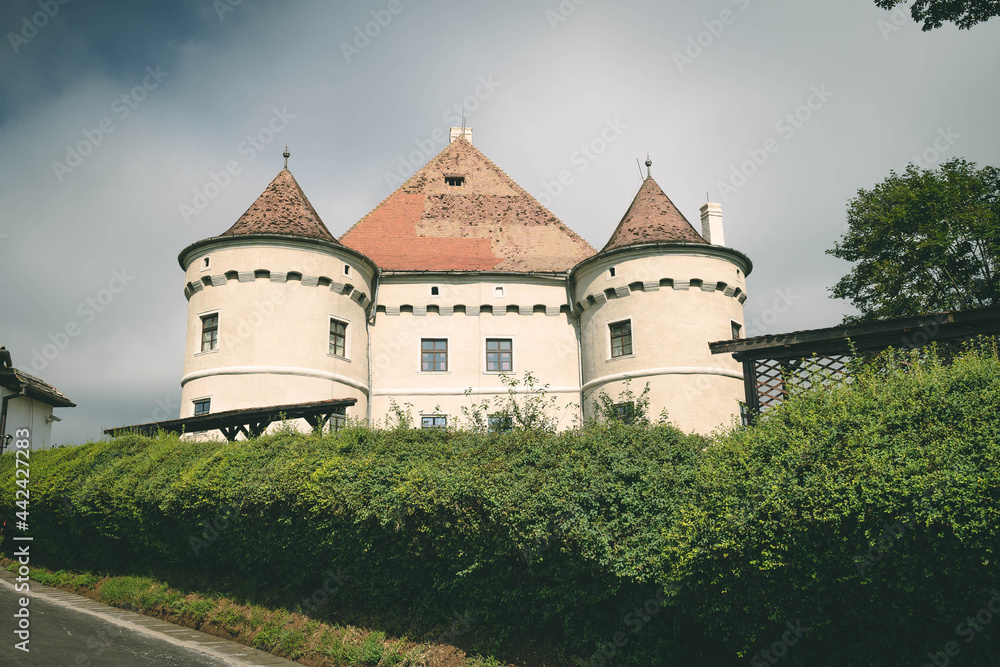 Obraz premium Cetatea de balta - Jidvei Castle - Romania