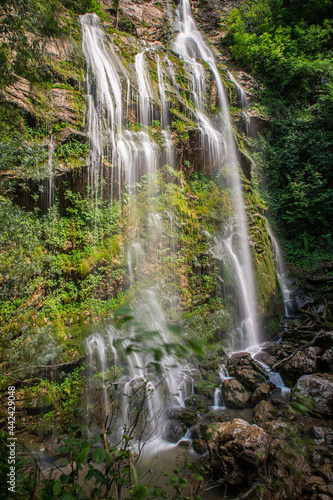 Saklikent Waterfall located in the borders of Yigilca district of Düzce province of Turkey.