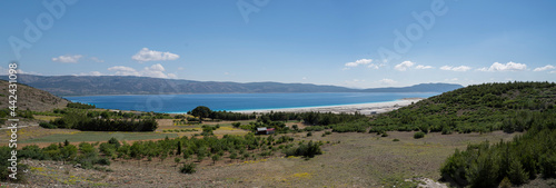 panorama of Salda is a large and clean lake of Turkey  © de Art