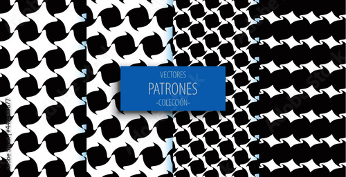 Patrones blanco y negro