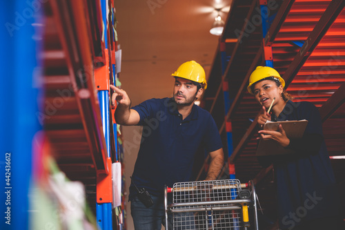 foreman teamworker men and ...