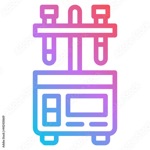 centrifuge gradient icon
