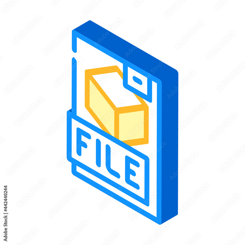 digital file production isometric icon vector. digital file production sign. isolated symbol illustration digital file production isometric icon vector. digital file production sign. isolated symbol illustration